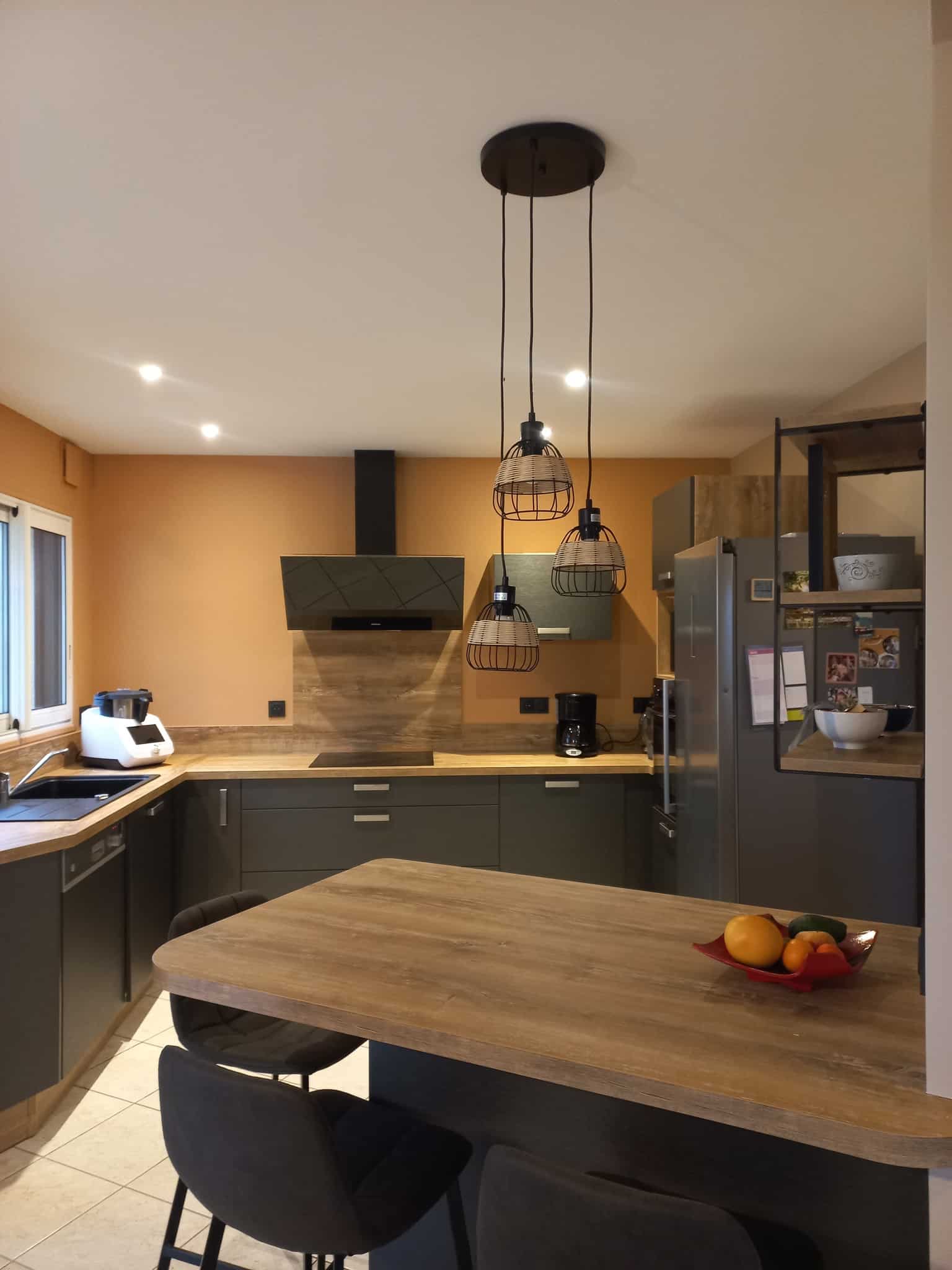 Rénovation d’une cuisine.