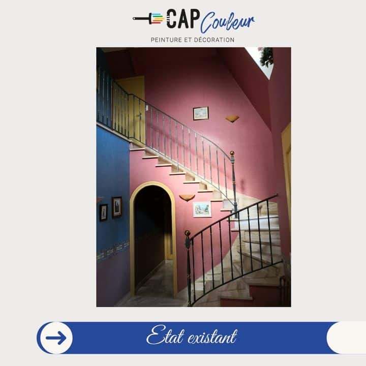 Realisation des travaux Cap Couleur pour cette grande entree et 1 531356703112509 - Réalisation des travaux Cap Couleur pour cette grande entrée et...